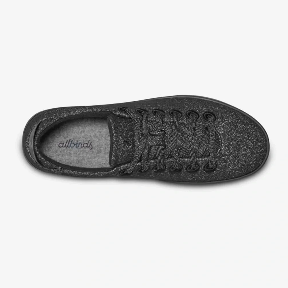 ALLBIRDS Men’s Raven (Black Sole) Wool Pipers - Picture 4 of 8